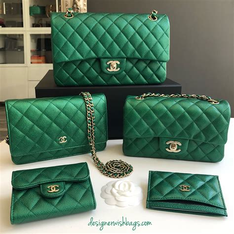 chanel green bag 2019|emerald green Chanel bag.